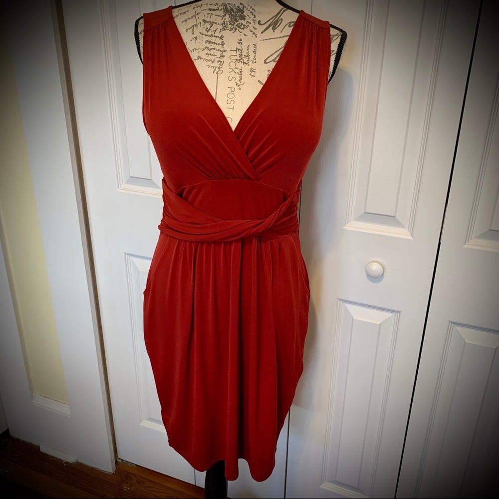 Red dress